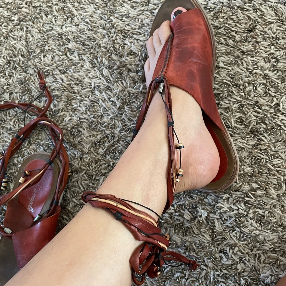 Free People Strappy Sandles